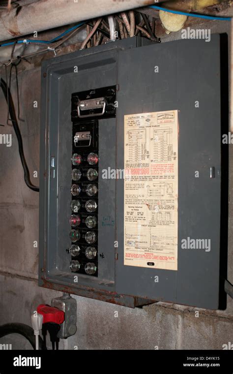 electric fuse box wiring|older home fuse box.